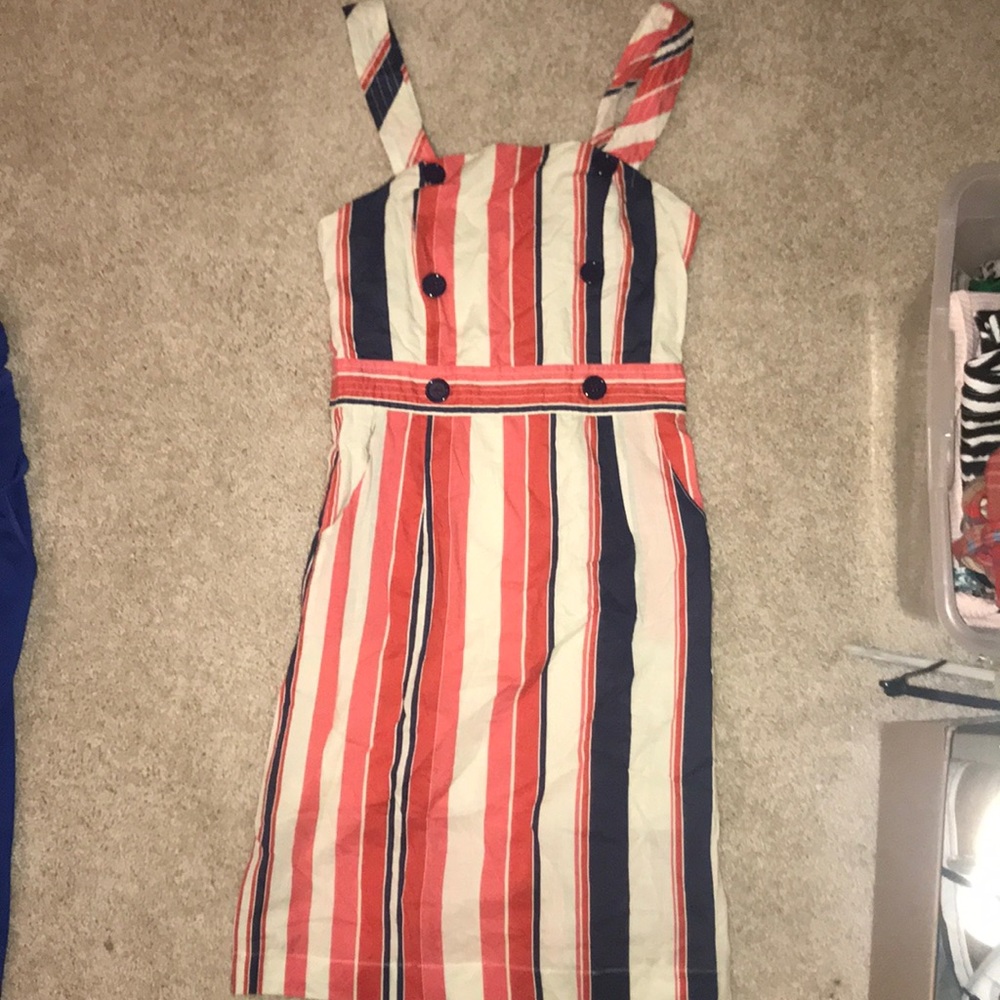 Striped painter dress